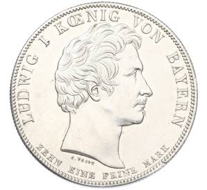1 талер 1828 года Бавария «Памятник Конституции» — Фото №2