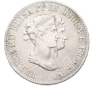 5 франков 1807 года Лукка и Пьомбиньо — Фото №1