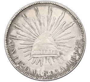 1 песо 1908 года Мексика — Фото №1