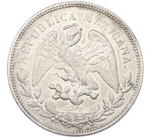 1 песо 1908 года Мексика — Фото №2