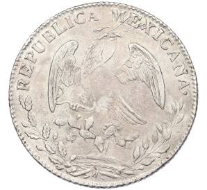 8 реалов 1849 года Мексика — Фото №2