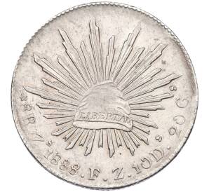 8 реалов 1888 года Мексика — Фото №1