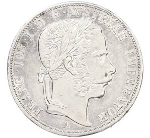 2 флорина 1867 года Австрия — Фото №2
