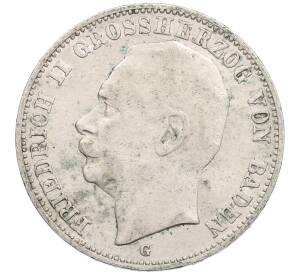 3 марки 1912 года Германия (Баден) — Фото №1