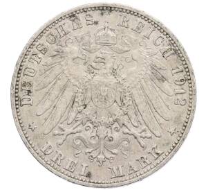 3 марки 1912 года Германия (Баден) — Фото №2