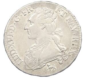 1/2 экю 1792 года Франция — Фото №1