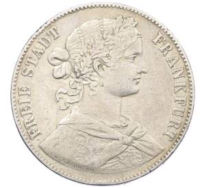 1 союзный талер 1860 года Франкфурт — Фото №1