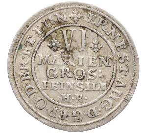 6 мариеншрошей 1689 года Брауншвейг-Люнебург — Фото №2