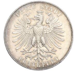 1 талер 1859 года Франкфурт «100 лет со дня рождения Фридриха Шиллера» — Фото №2