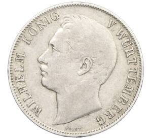 1 гульден 1839 года Вюртемберг — Фото №2