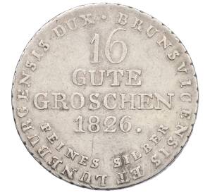 16 грошей 1826 года Ганновер — Фото №2
