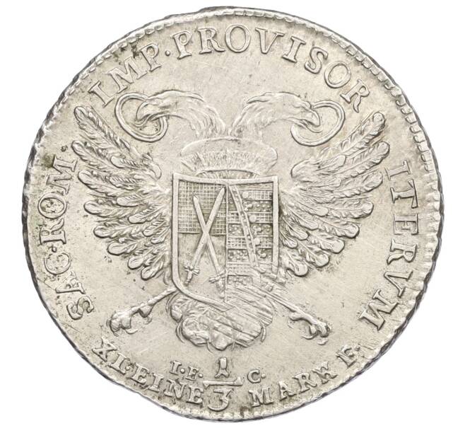 Монета 1/3 талера 1792 года Саксония «Викарий Фридриха Августа III» (Артикул: K10-2311) — Фото №2