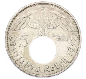 5 рейхсмарок 1937 года A Германия