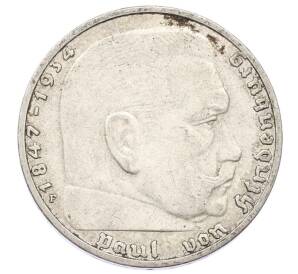 2 рейхсмарки 1937 года F Германия