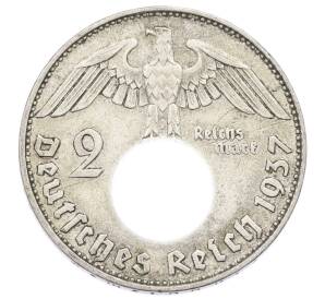 2 рейхсмарки 1937 года D Германия