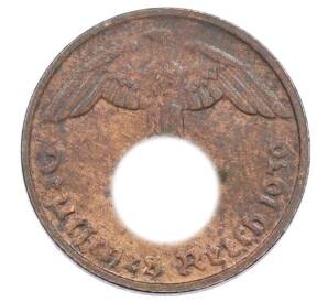 2 рейхспфеннига 1939 года G Германия