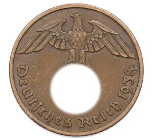 2 рейхспфеннига 1938 года A Германия