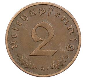 2 рейхспфеннига 1938 года A Германия