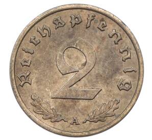 2 рейхспфеннига 1940 года A Германия — Фото №2