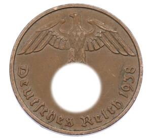 2 рейхспфеннига 1938 года E Германия — Фото №1