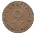 Монета 2 рейхспфеннига 1938 года E Германия (Артикул: K10-2389) — Фото №2