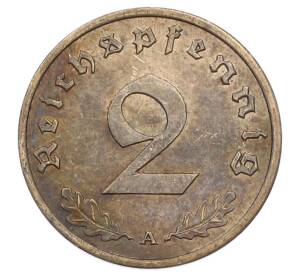 2 рейхспфеннига 1938 года A Германия — Фото №2