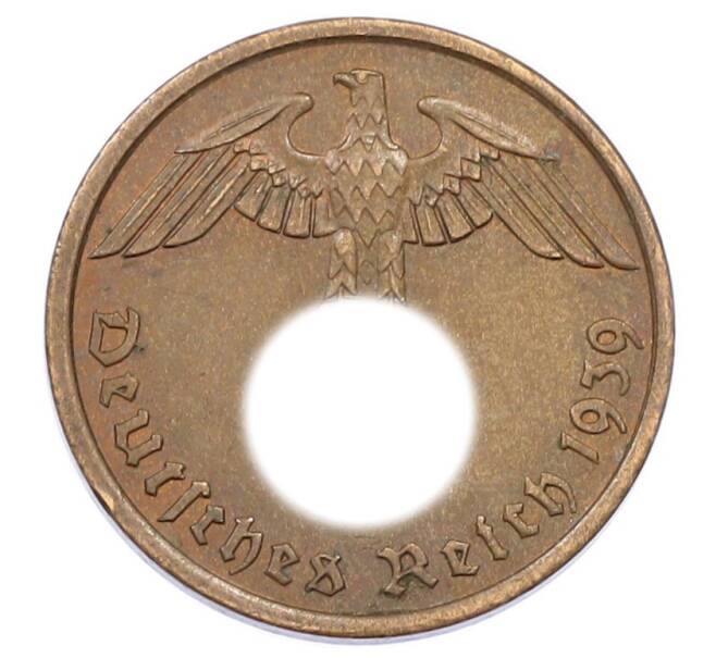 Монета 2 рейхспфеннига 1939 года A Германия (Артикул: K10-2402) — Фото №1