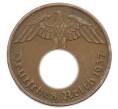 Монета 2 рейхспфеннига 1937 года D Германия (Артикул: K10-2404) — Фото №1