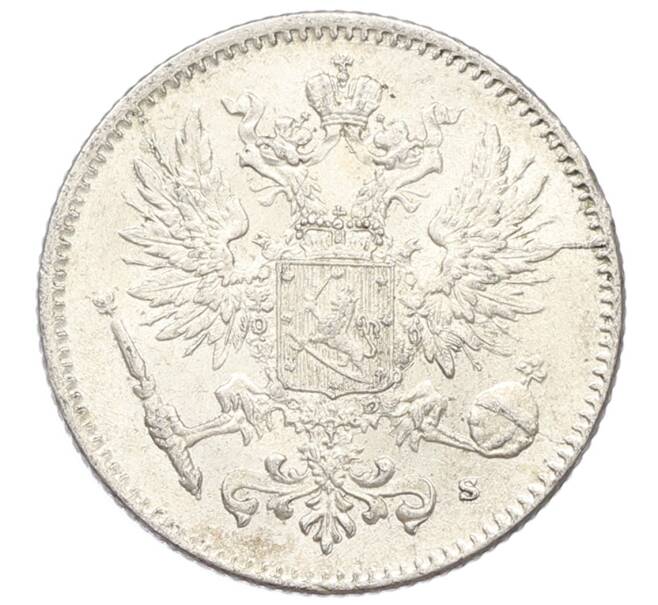 Монета 50 пенни 1916 года Русская Финляндия (Артикул: K10-2540) — Фото №2