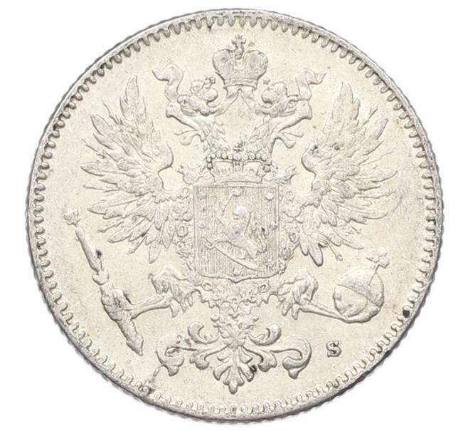 Монета 50 пенни 1916 года Русская Финляндия (Артикул: K10-2553) — Фото №2
