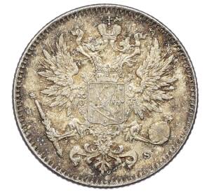 50 пенни 1916 года Русская Финляндия — Фото №2