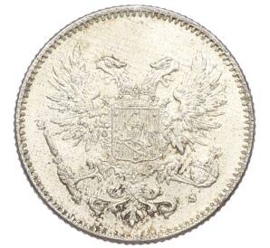 50 пенни 1917 года Русская Финляндия — Орел без корон (Временное правительство) — Фото №2