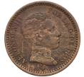 Монета 2 сентимо 1905 года Испания (Артикул: K10-2612) — Фото №1