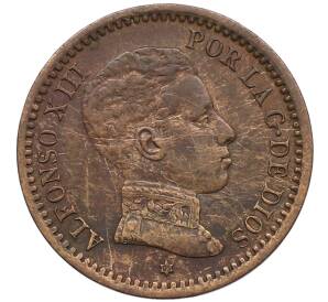 2 сентимо 1905 года Испания