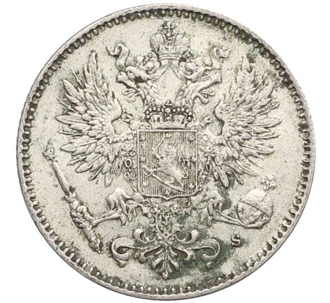 Монета 50 пенни 1915 года Русская Финляндия (Артикул: K10-2623) — Фото №2