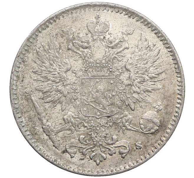 Монета 50 пенни 1916 года Русская Финляндия (Артикул: K10-2631) — Фото №2