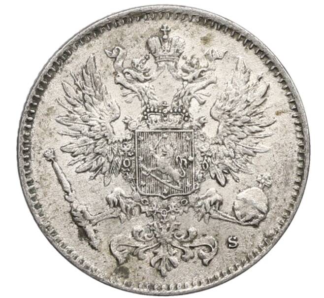 Монета 50 пенни 1916 года Русская Финляндия (Артикул: K10-2639) — Фото №2