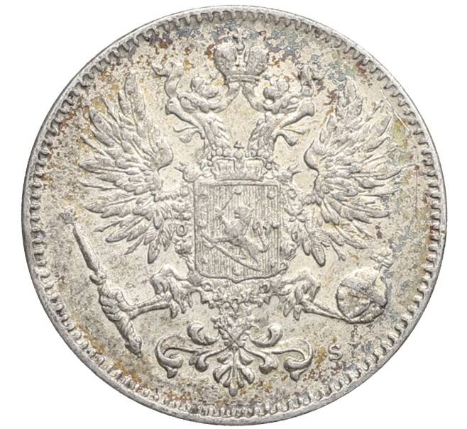 Монета 50 пенни 1916 года Русская Финляндия (Артикул: K10-2640) — Фото №2