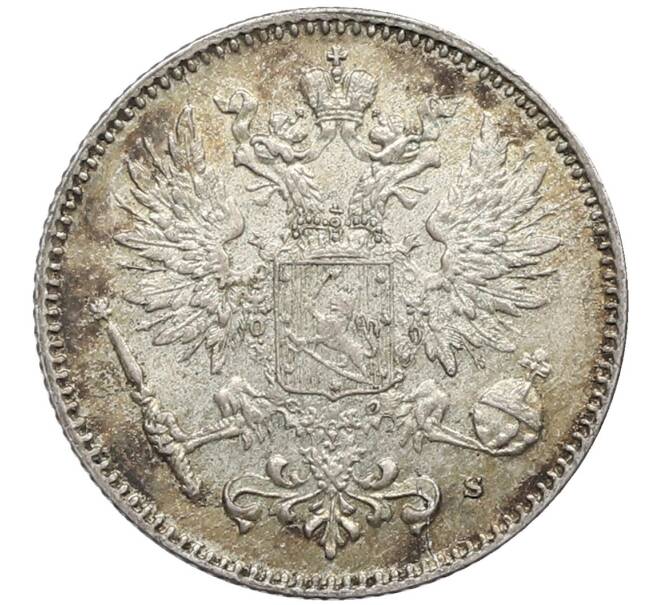 Монета 50 пенни 1916 года Русская Финляндия (Артикул: K10-2641) — Фото №2