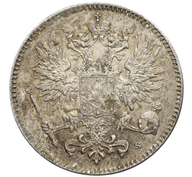 Монета 50 пенни 1916 года Русская Финляндия (Артикул: K10-2642) — Фото №2