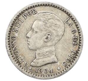 50 сентимо 1904 года Испания — Фото №1
