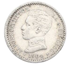 50 сентимо 1904 года Испания — Фото №1