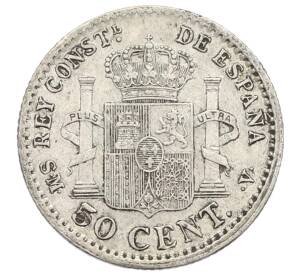 50 сентимо 1904 года Испания — Фото №2