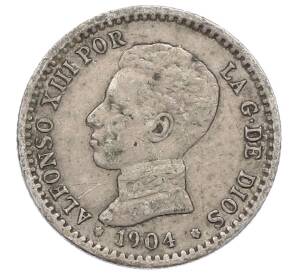 50 сентимо 1904 года Испания — Фото №1