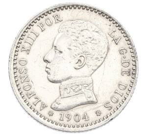 50 сентимо 1904 года Испания — Фото №1