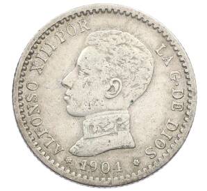 50 сентимо 1904 года Испания — Фото №1