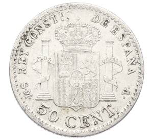 50 сентимо 1904 года Испания — Фото №2