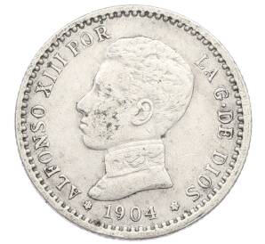 50 сентимо 1904 года Испания — Фото №1