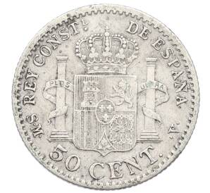 50 сентимо 1904 года Испания — Фото №2