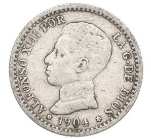 50 сентимо 1904 года Испания — Фото №1